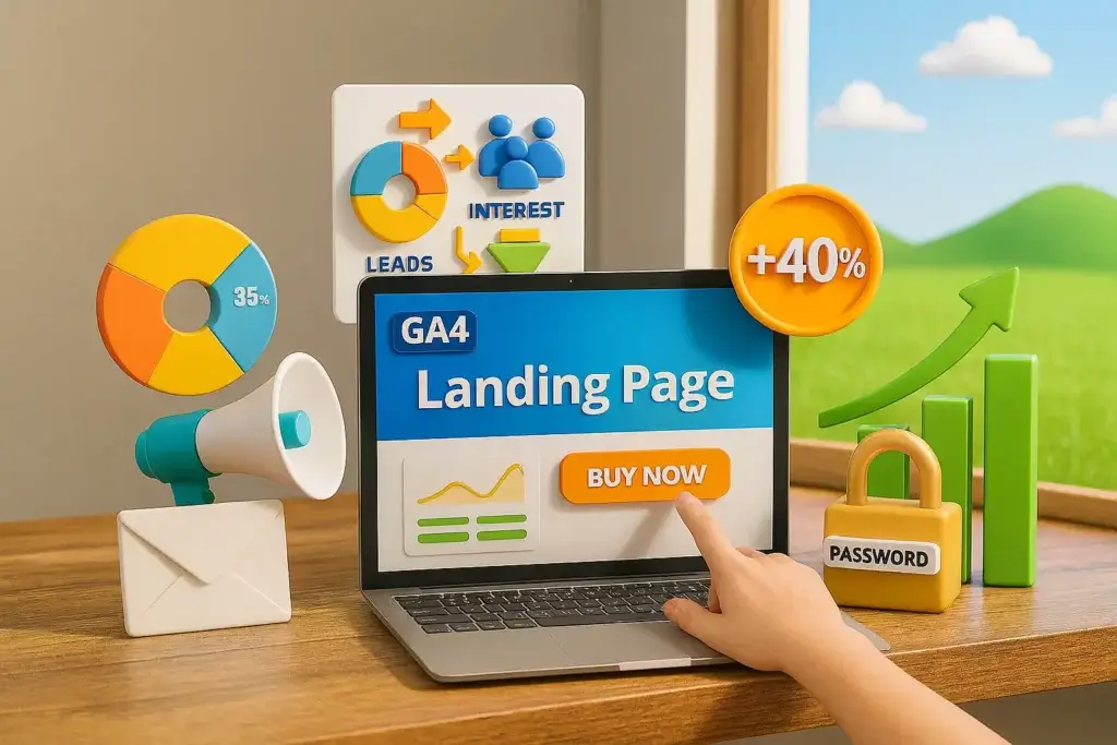 manfaat landing page