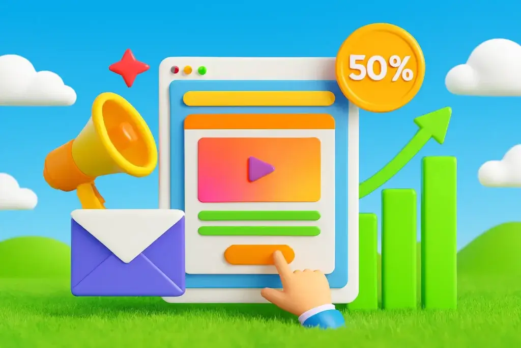 strategi penjualan landing page