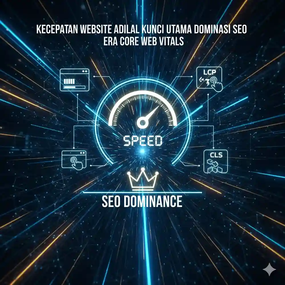 kecepatan website kunci utama
