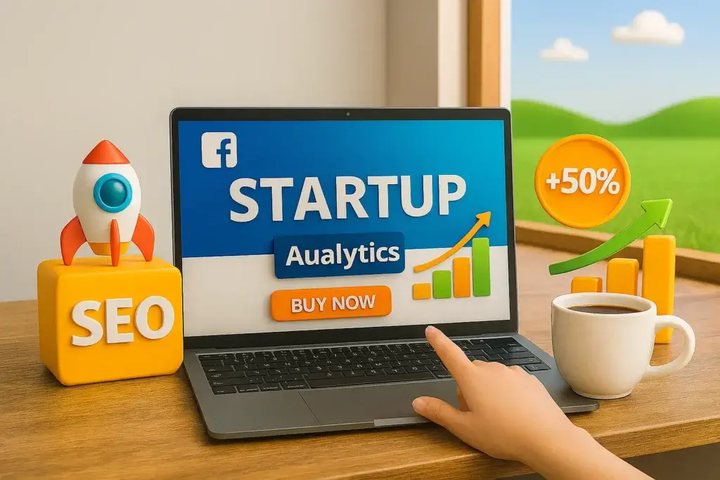 landing page startup