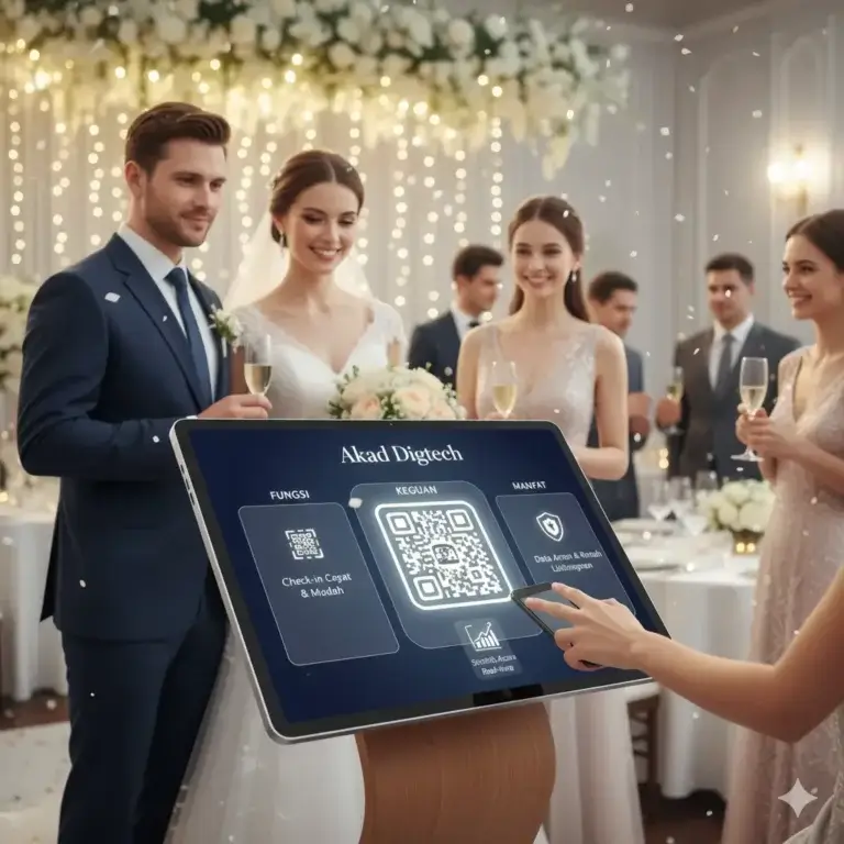 Aplikasi Buku Tamu Digital Akad Digitech:  Fungsi, Kegunaan, dan Manfaat untuk Acara Modern
