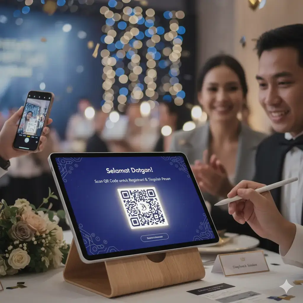 Anti Ribet! Cara Upgrade Acara Kamu dengan Kecanggihan Buku Tamu Digital